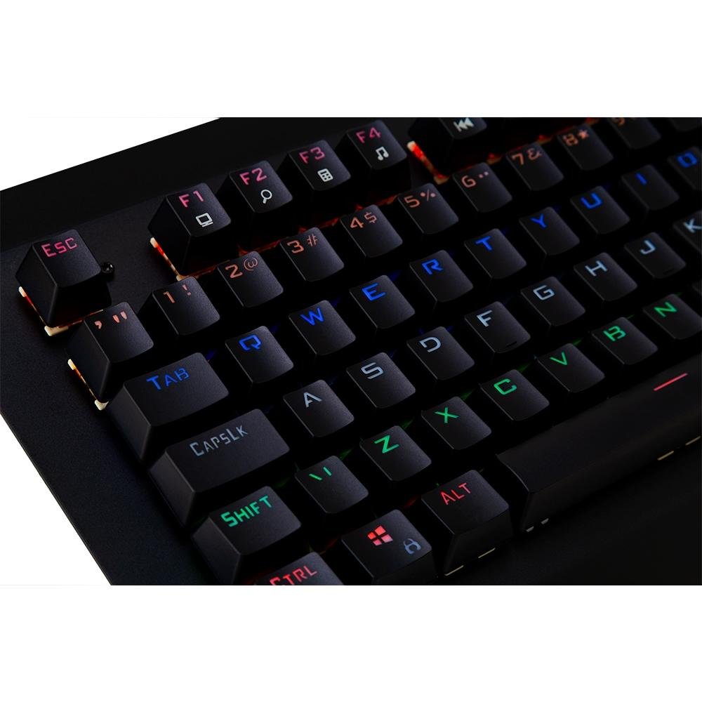Imagem 4 de 6 do produto Teclado Mecânico Gamer Dazz Cyborg Revolution, LED, Switch Outemu, ABNT2 - 625261