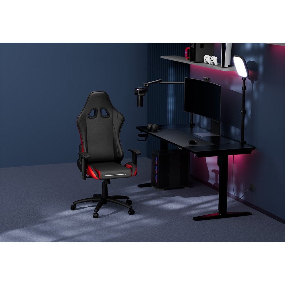 Cadeira Gamer ThunderX3 TGC12 Warner, Edição Mortal Kombat V2, Preto e Vermelho - 87000 - view 11