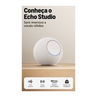 Amazon Echo Studio Branco Dolby Atmos