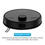 Robô Aspirador KABUM! smart K800 Pro Mapeamento Laser Autolimpante 13000Pa 127v, Preto - KSAR81010PT