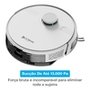 Robô Aspirador e Passa Pano KABUM! smart K800 Pro, Mapeia a Laser, Autolimpante, Recarga automática, 13000Pa, APP, 127v, Branco - KSAR81010BR