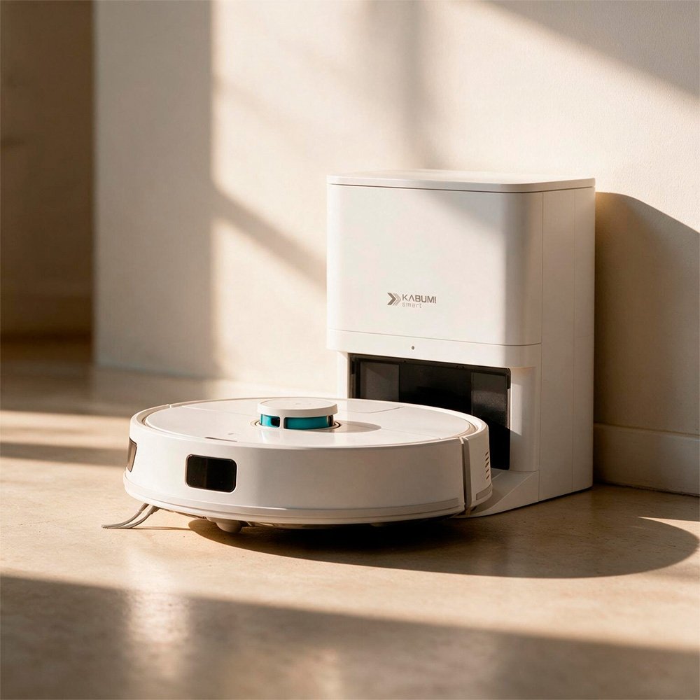 Robô Aspirador e Passa Pano Balão.info Smart K800 Pro, Mapeia a Laser, Autolimpante, Recarga automática, 13000Pa, APP, 127v, Branco - KSAR81010BR - view 8