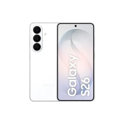 Smartphone Samsung Galaxy S26, 256GB, 12GB RAM, 5G, Inteligência Artificial, Câmera Tripla de 50MP, Tela de 6.3", Branco - SM-S942BZWSZTO