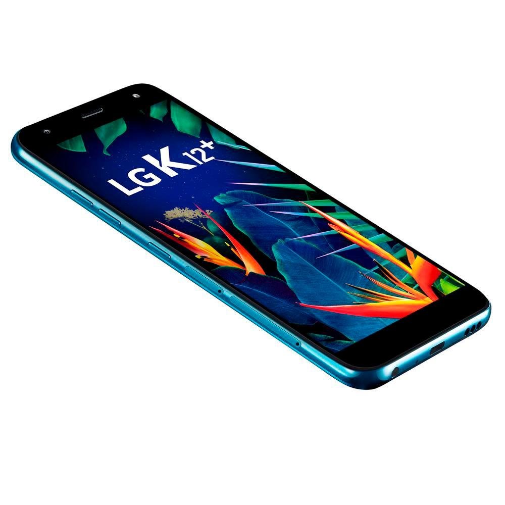 Smartphone LG K12+ 32GB, 16MP, Tela 5.7´, Azul - LMX420BMW Smartphone LG K12+ 32GB, 16MP, Tela 5.7´, Azul - LMX420BMW