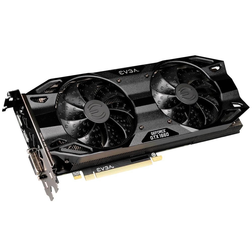 Placa de Vídeo EVGA NVIDIA GeForce GTX 1660 XC | KaBuM!