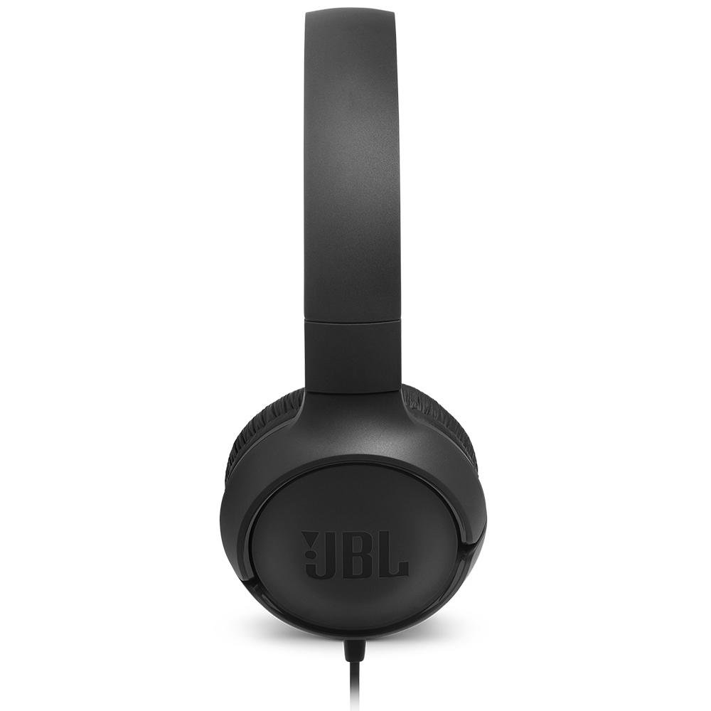 Fone de Ouvido JBL Tune, 3.5mm, Preto - JBLT500BLK