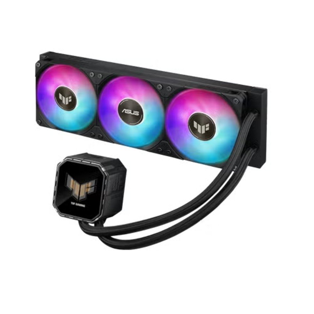 Imagem 3 de 4 do produto Water Cooler ASUS TUF Gaming LC 360 III ARGB LCD, 360mm, AMD e Intel, Preto - 90RC01A1-B0UAY0