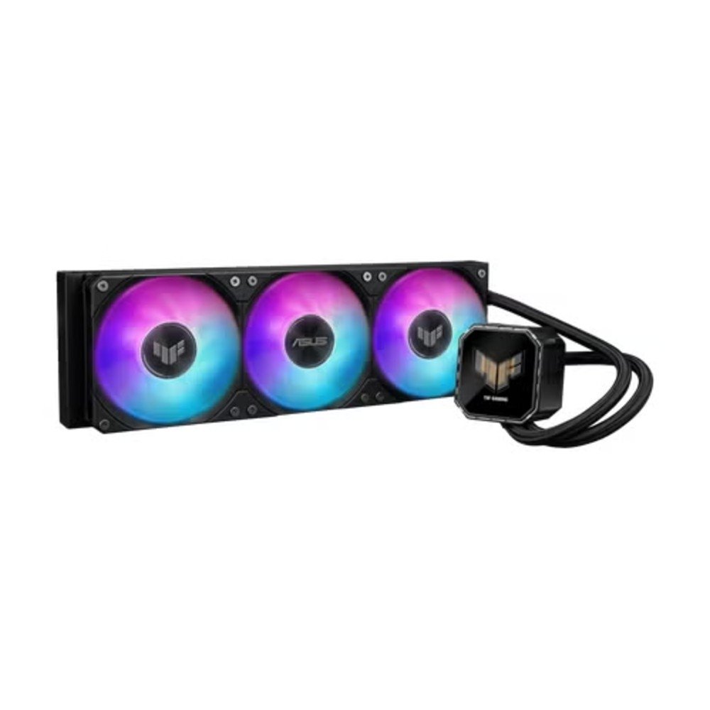 Imagem 2 de 4 do produto Water Cooler ASUS TUF Gaming LC 360 III ARGB LCD, 360mm, AMD e Intel, Preto - 90RC01A1-B0UAY0
