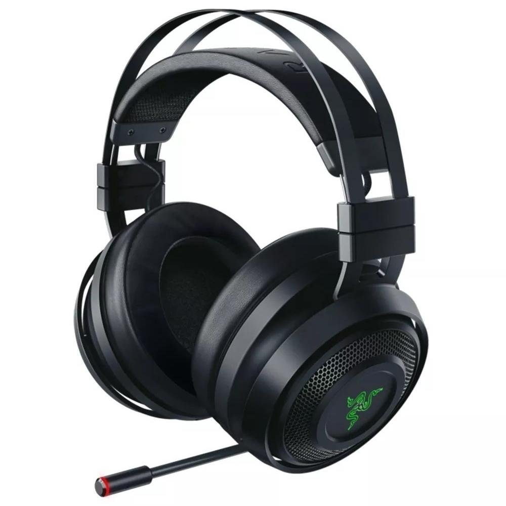 Headset Gamer Sem Fio Razer Nari Ultimate Wireless, Chroma, Som Surround 7.1, Drivers 50mm, PS4 e PC - RZ04-02670100-R3U1 Headset Gamer Sem Fio Razer Nari Ultimate Wireless, Chroma, Som Surround 7.1, Drivers 50mm, PS4 e PC - RZ04-02670100-R3U1