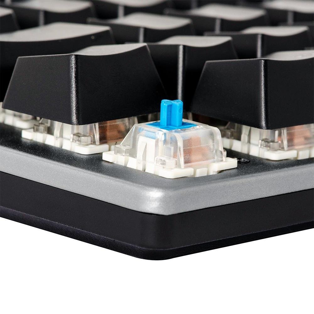 Imagem 8 de 8 do produto Teclado Mecânico Gamer Fortrek GPro K7, Rainbow, Switch KRGD Blue, ABNT2