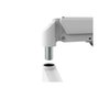 Suporte de Mesa Articulado para Monitor de 17" a 32" Ergofirst, Ajuste com Pistão a Gás, Branco - G16-C012-W