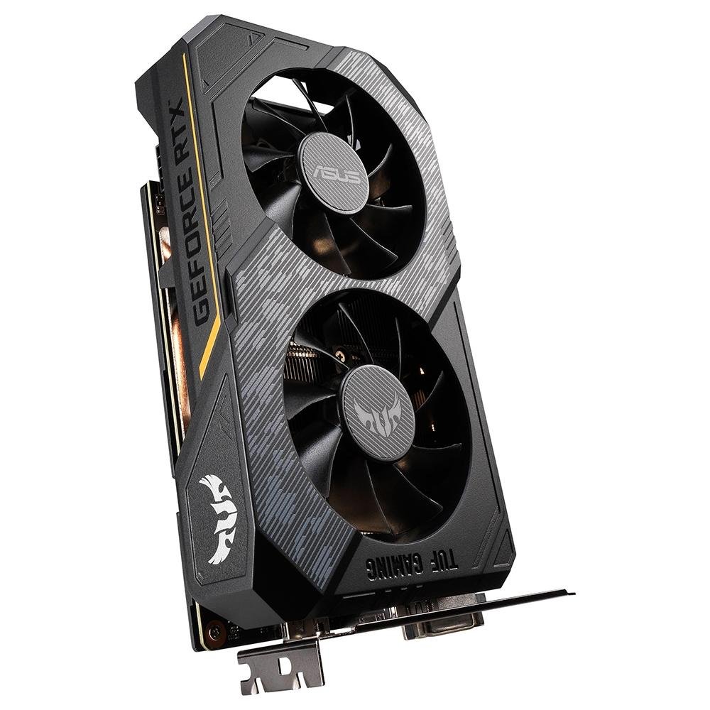 Placa de Vídeo Asus TUF NVIDIA GeForce RTX 2060, 14.0 Gbps, 6GB, GDDR6, Turing, Shadowplay, Ray Tracing - TUF-RTX2060-O6G-GAMING