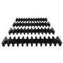Cabo Extensor de Fonte Sleeved Rise Mode, 4 em 1, 1x 24p ATX, 1x 4+4p CPU, 2x 6+2p PCIe, Preto - RM-SL-FB