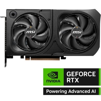 Placa De Vídeo MSI GeForce RTX 5060 Ti Shadow 2X OC Plus, Nvidia, 8GB, GDDR7, 128-Bit - G506T-8S2CP