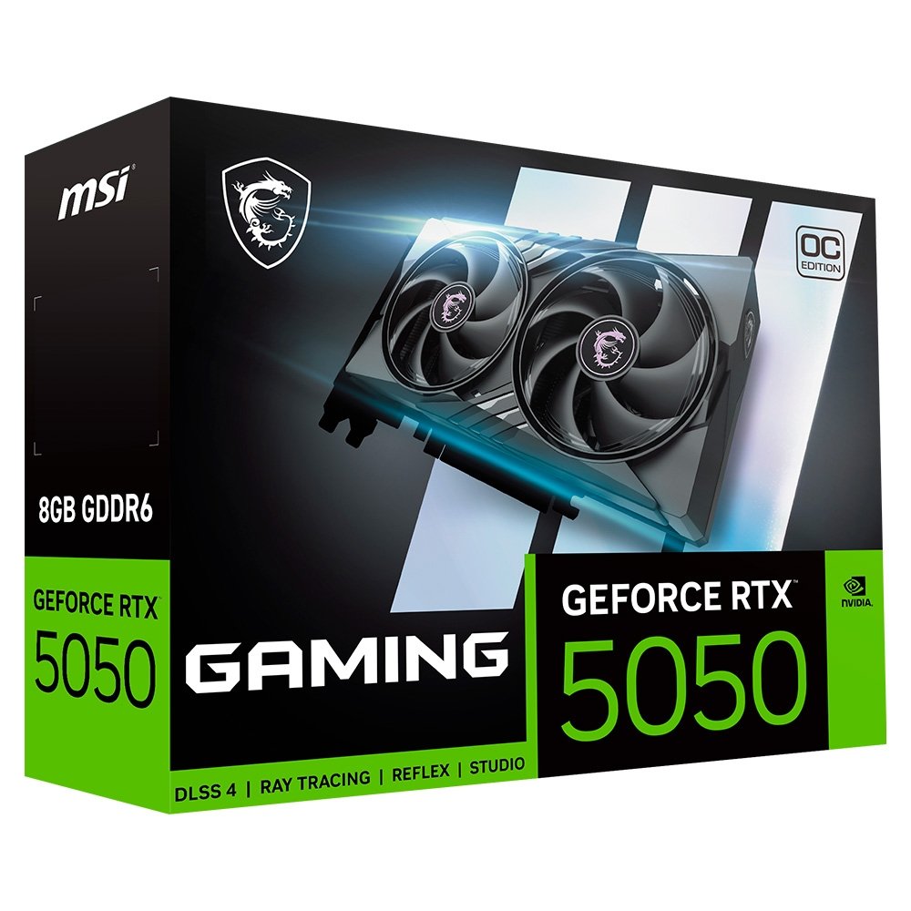 Placa De Vídeo MSI GeForce RTX 5050 Gaming OC, Nvidia, 8GB, GDDR6, 128-Bit - G5050-8GC - view 11