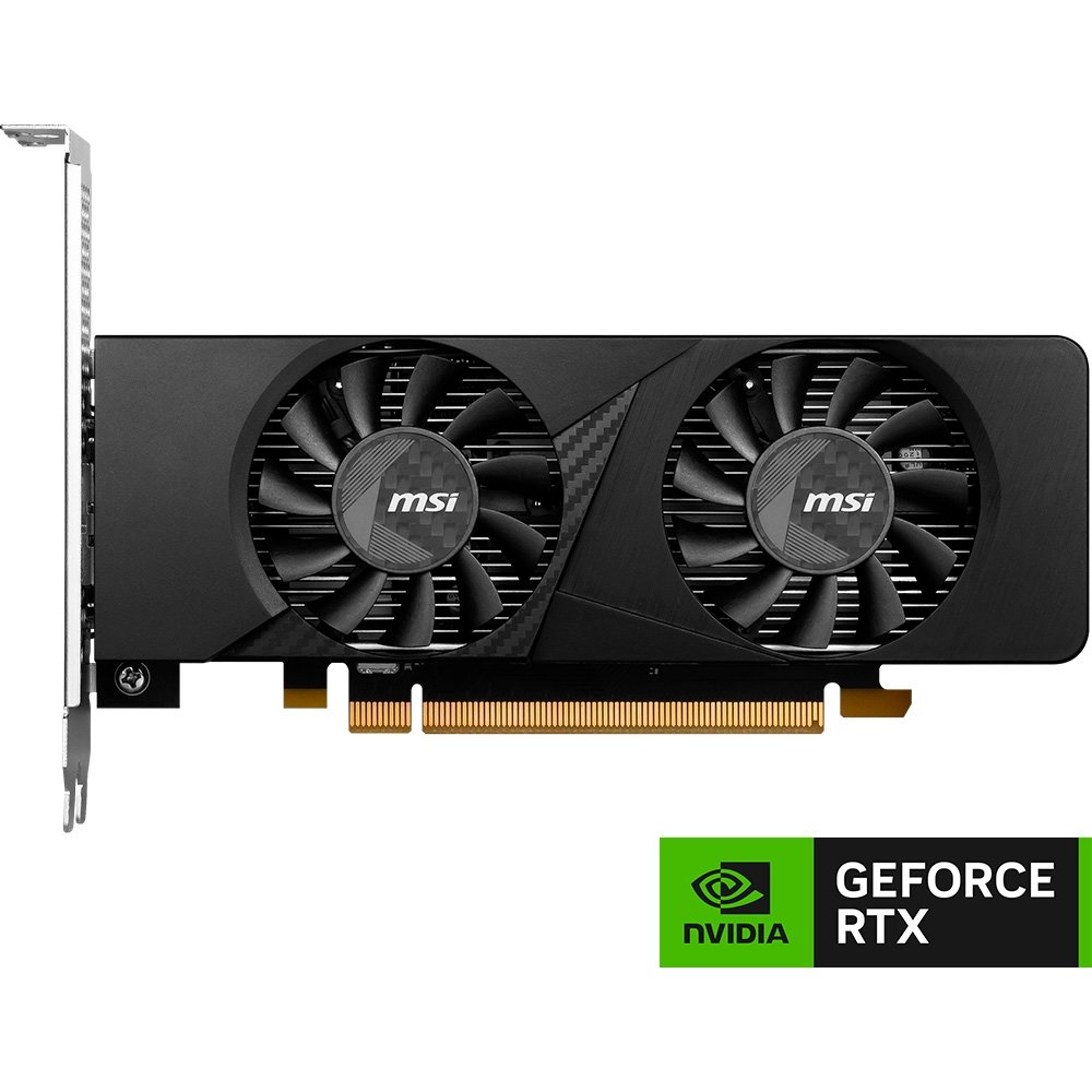 Placa De Vídeo MSI RTX 3050 LP OC NVIDIA Geforce, 6GB, GDDR6, 96-Bit, Low Profile - G3050LP6C - view 3