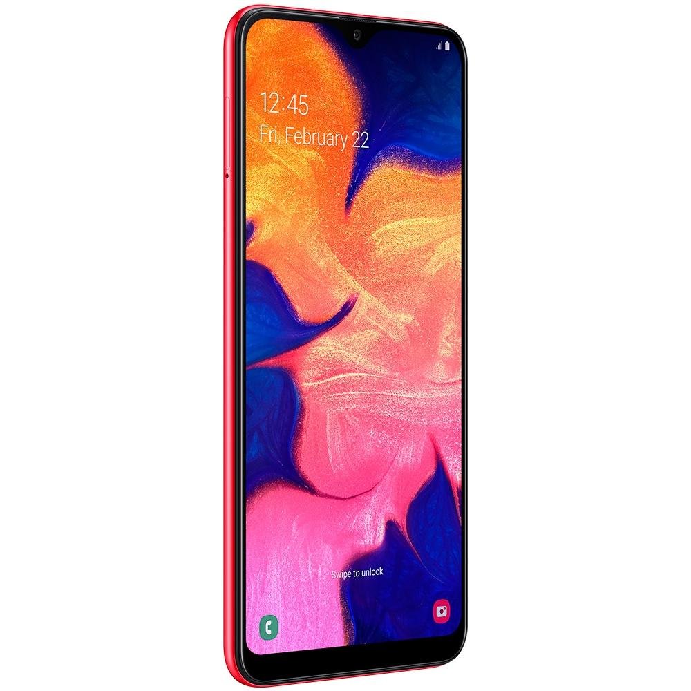 Imagem 2 de 7 do produto Smartphone Samsung Galaxy A10, 32GB, 13MP, Tela 6.2´, Vermelho - SM-A105M/32DL