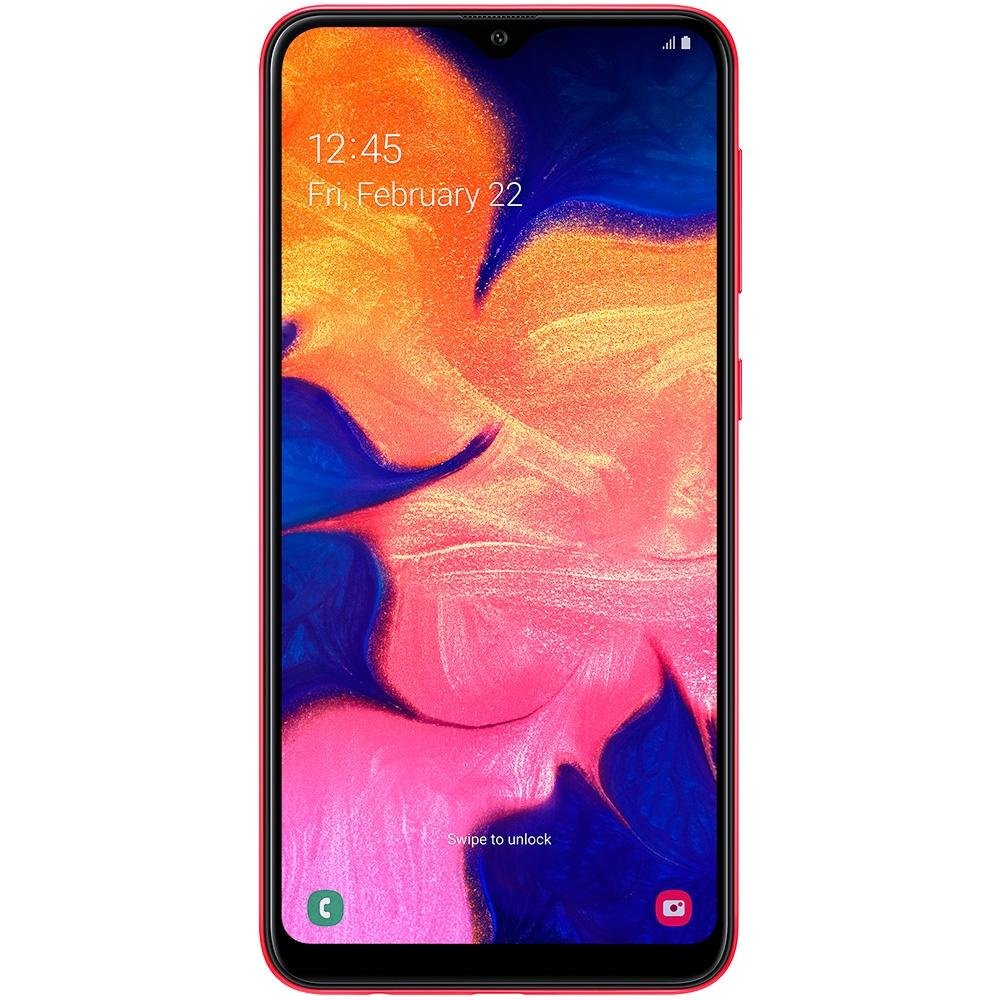 Imagem 3 de 7 do produto Smartphone Samsung Galaxy A10, 32GB, 13MP, Tela 6.2´, Vermelho - SM-A105M/32DL