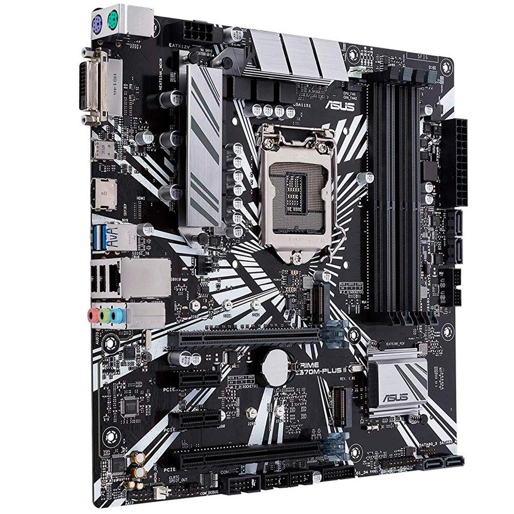 Placa-Mãe Asus Prime Z370M-Plus II, DDR4 | KaBuM!