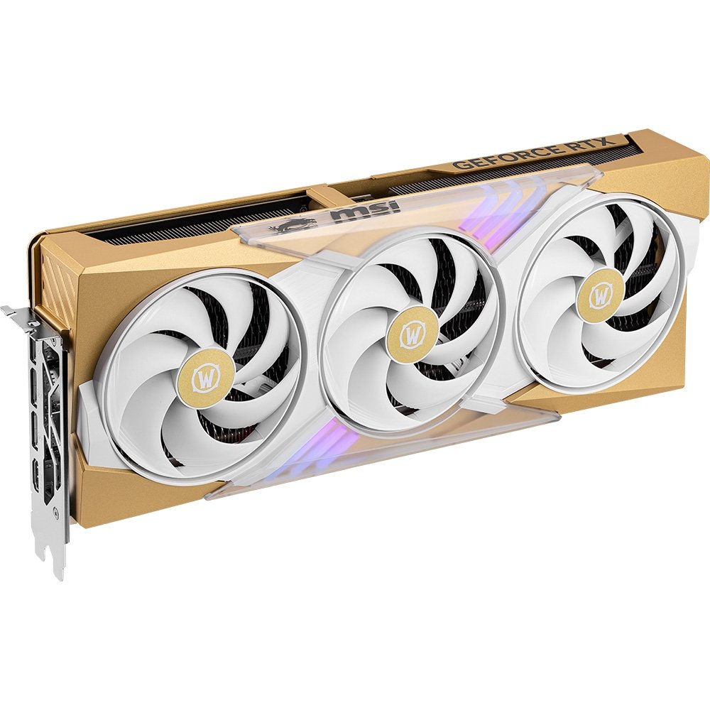 Placa De Vídeo MSI RTX 5070 World Of Warcraft Midnight Light Edition OC NVIDIA GeForce, 12GB, GDDR7, 192-Bit, RGB - RTX 5070 12GB Placa De Vídeo MSI RTX 5070 World Of Warcraft Midnight Light Edition OC NVIDIA GeForce, 12GB, GDDR7, 192-Bit, RGB - RTX 5070 12GB