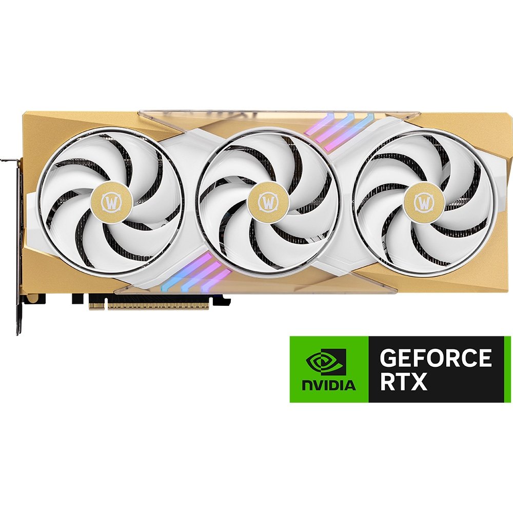 Placa De Vídeo MSI RTX 5070 World Of Warcraft Midnight Light Edition OC NVIDIA GeForce, 12GB, GDDR7, 192-Bit, RGB - RTX 5070 12GB Placa De Vídeo MSI RTX 5070 World Of Warcraft Midnight Light Edition OC NVIDIA GeForce, 12GB, GDDR7, 192-Bit, RGB - RTX 5070 12GB