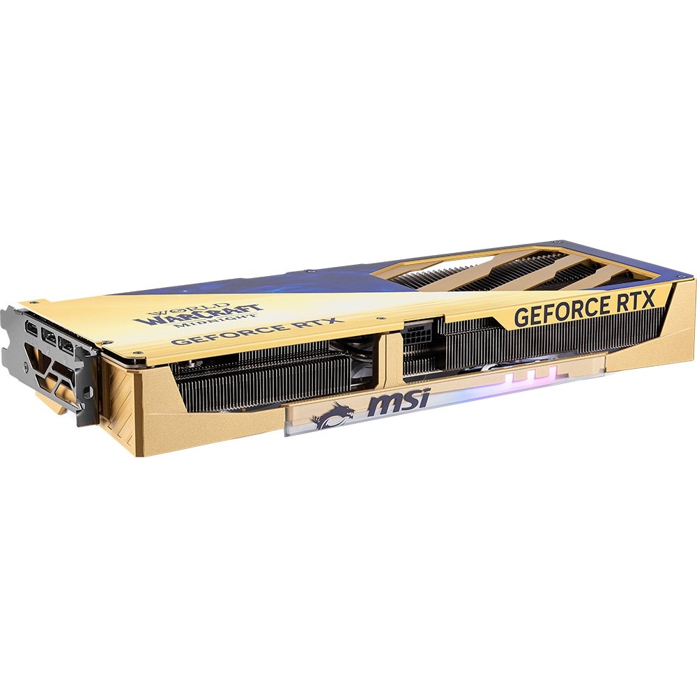 Placa De Vídeo MSI RTX 5070 World Of Warcraft Midnight Light Edition OC NVIDIA GeForce, 12GB, GDDR7, 192-Bit, RGB - RTX 5070 12GB - view 11