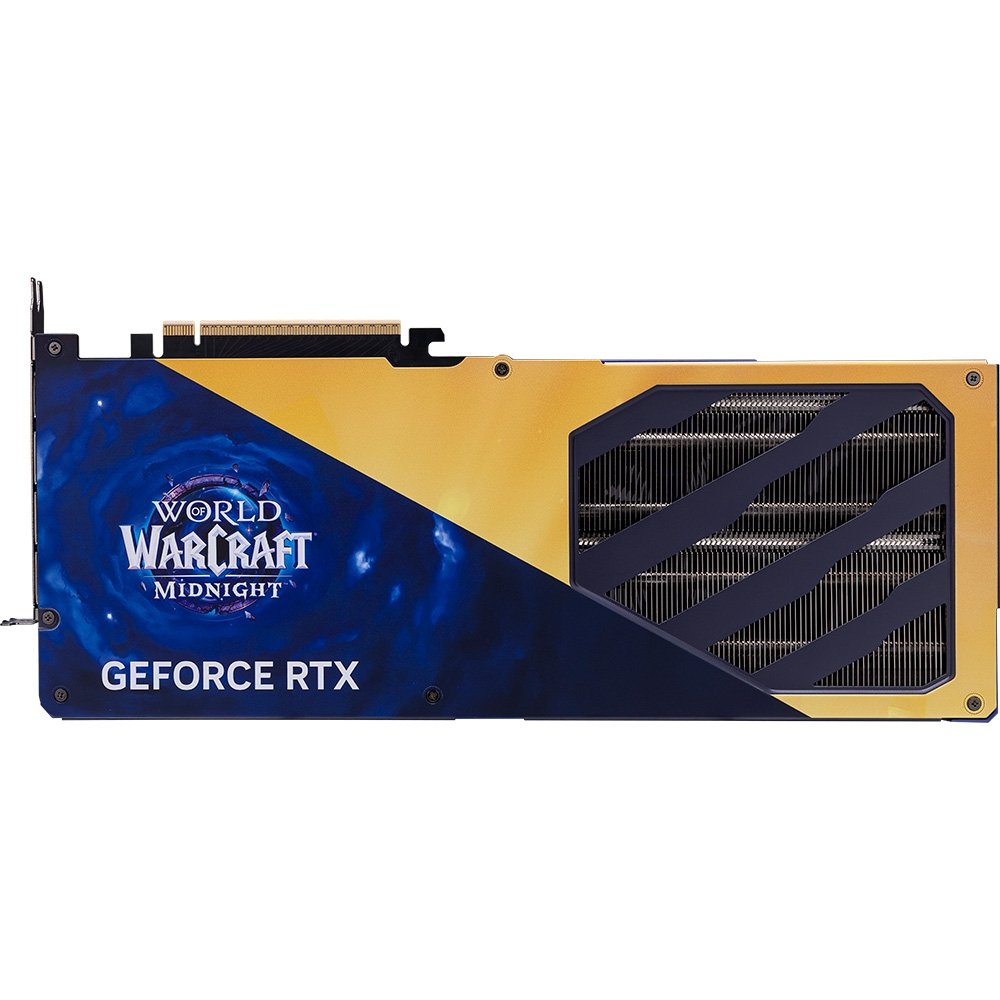 Placa De Vídeo MSI RTX 5070 World Of Warcraft Midnight Void Edition NVIDIA GeForce, 12GB, GDDR7, 192-Bit, RGB - RTX 5070 12GB - view 10