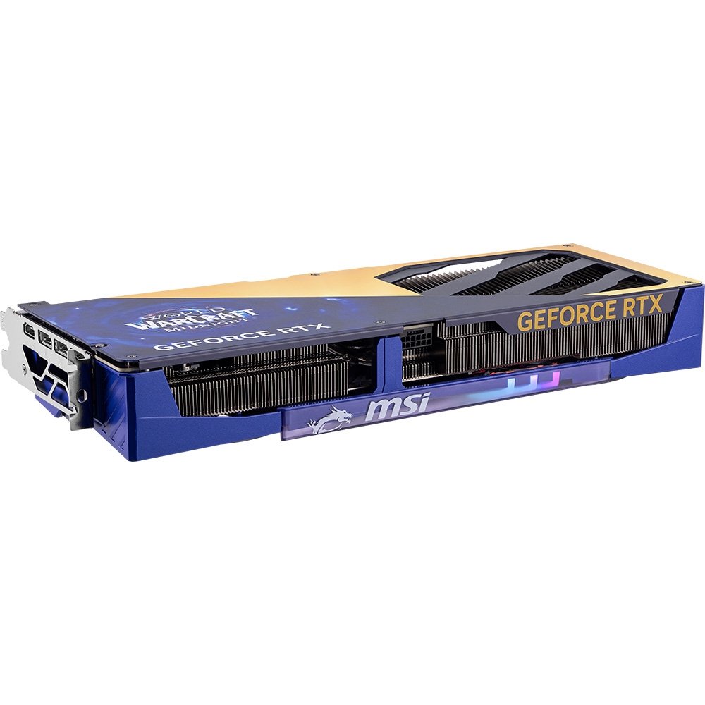 Placa De Vídeo MSI RTX 5070 World Of Warcraft Midnight Void Edition NVIDIA GeForce, 12GB, GDDR7, 192-Bit, RGB - RTX 5070 12GB Placa De Vídeo MSI RTX 5070 World Of Warcraft Midnight Void Edition NVIDIA GeForce, 12GB, GDDR7, 192-Bit, RGB - RTX 5070 12GB
