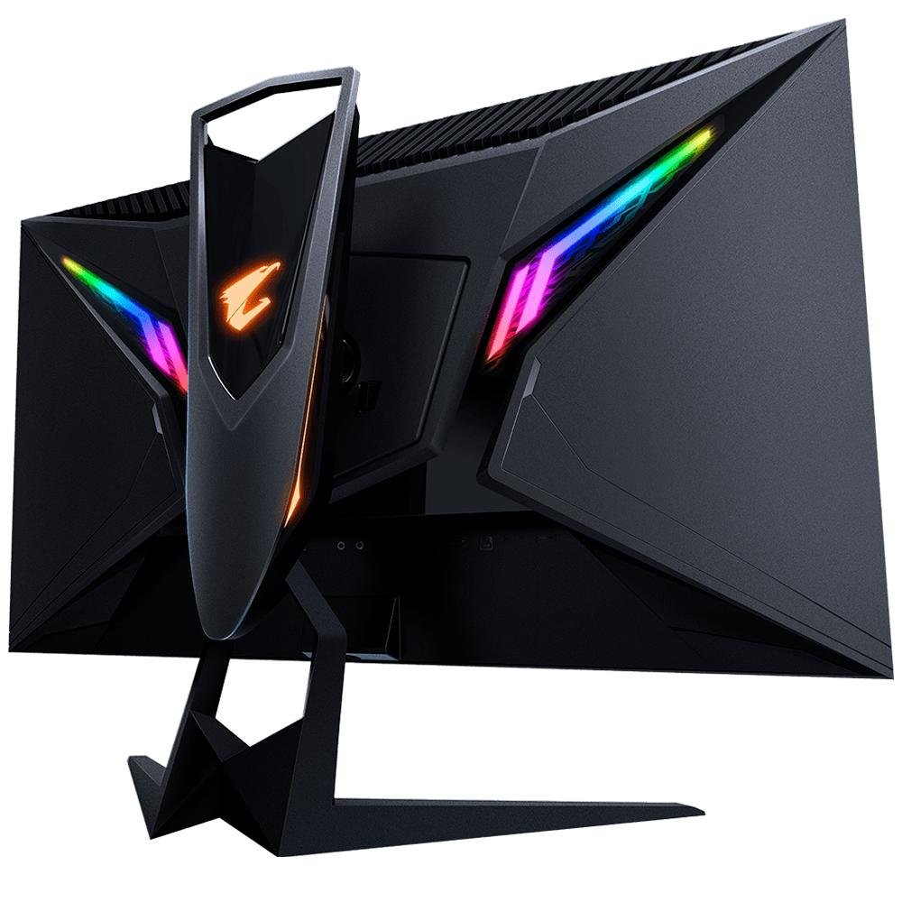 Imagem 4 de 6 do produto Monitor Gamer Gigabyte Aorus 27´ Widescreen, QHD, IPS, HDMI/Display Port, 144Hz, 1ms, Altura Ajustável - AD27QD