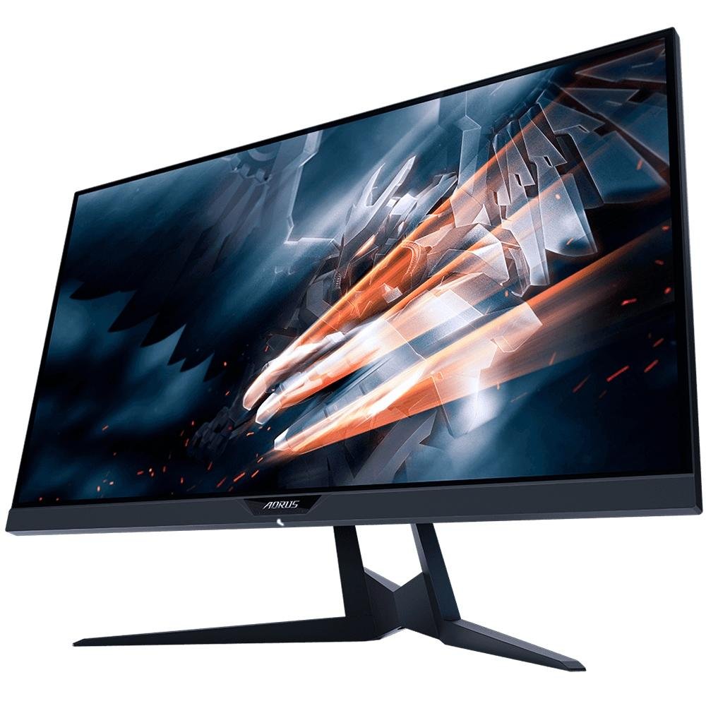 Imagem 2 de 6 do produto Monitor Gamer Gigabyte Aorus 27´ Widescreen, QHD, IPS, HDMI/Display Port, 144Hz, 1ms, Altura Ajustável - AD27QD