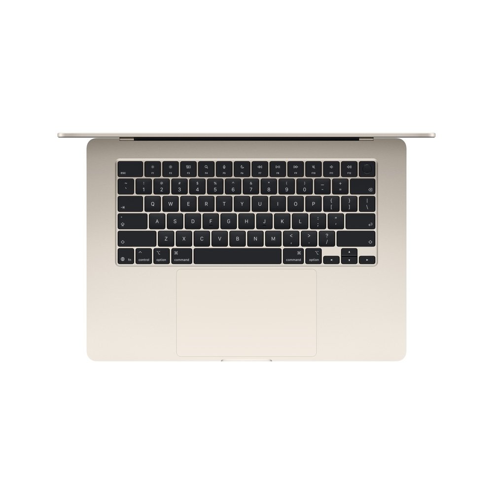 MacBook Air Apple 15" Chip M5, CPU de 10 Núcleos, GPU de 10 Núcleos, Neural Engine de 16 Núcleos, 512GB, Estelar - MDVD4BZ/A