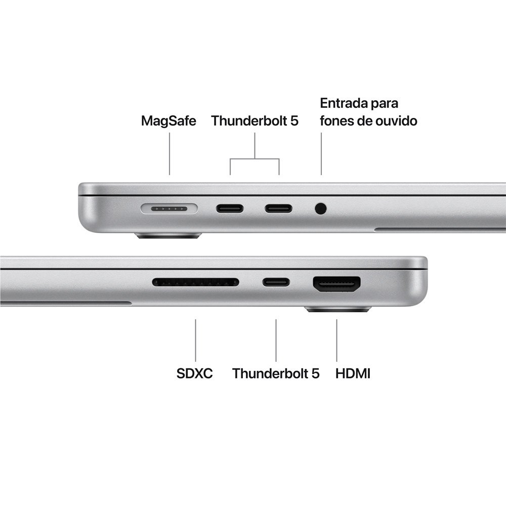MacBook Pro 14 Apple Chip M5 32GB 1TB SSD | KaBuM!