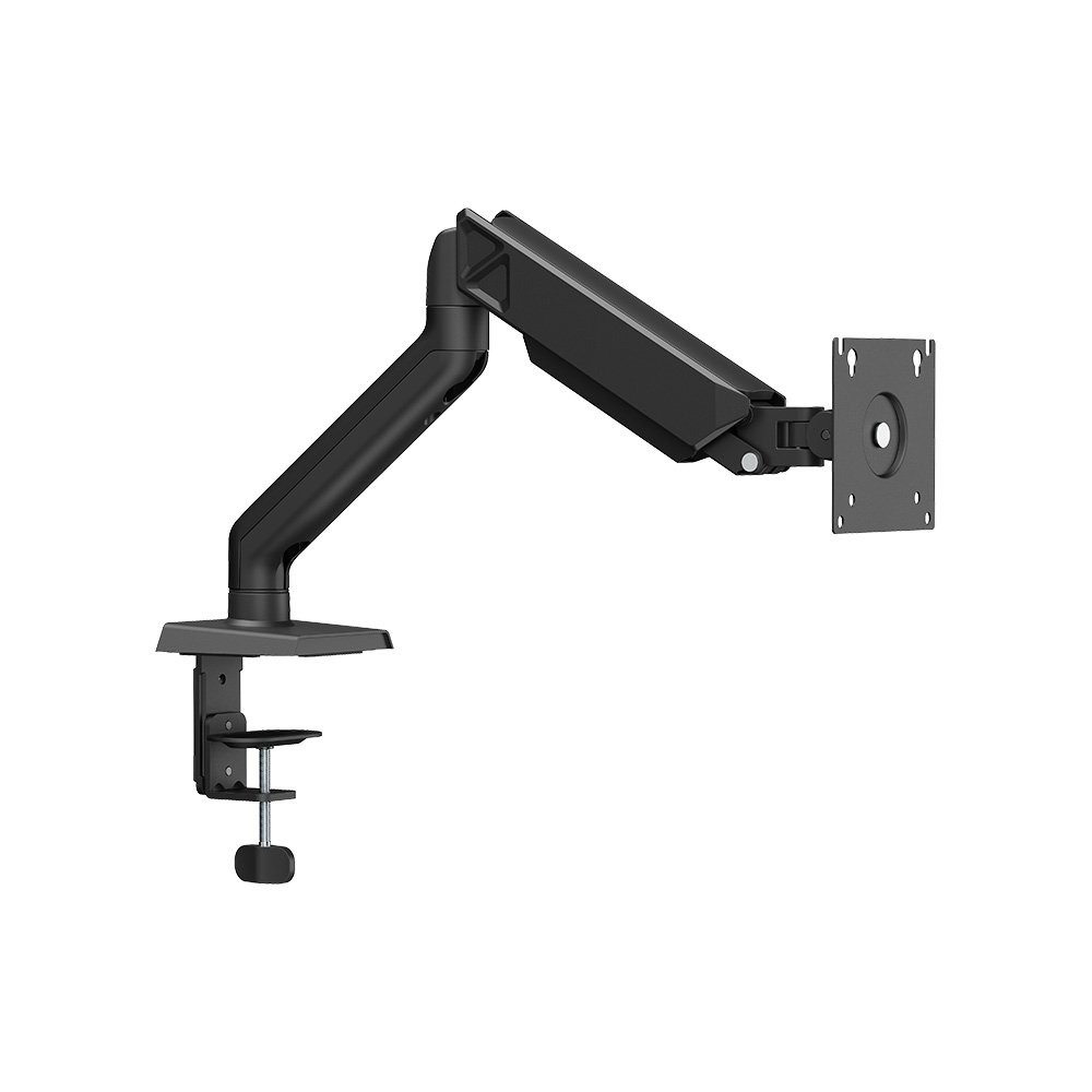 Imagem 2 de 4 do produto Suporte de Mesa Articulado para Monitor de 17" a 32" Elements Audaz Single, com Pistão a Gás, Preto - 72140