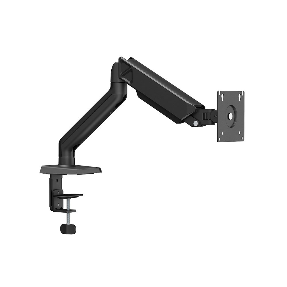 Imagem 3 de 4 do produto Suporte de Mesa Articulado para Monitor de 17" a 32" Elements Audaz Single, com Pistão a Gás, Preto - 72140