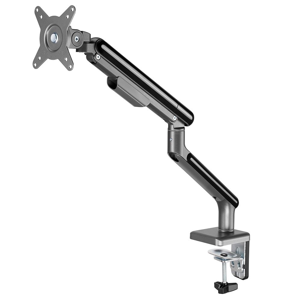 Suporte de Mesa Articulado para Monitor de 17 a 32 Elements Aice Single, com Pistão a Gás, Premium, Preto - 72132 - view 4