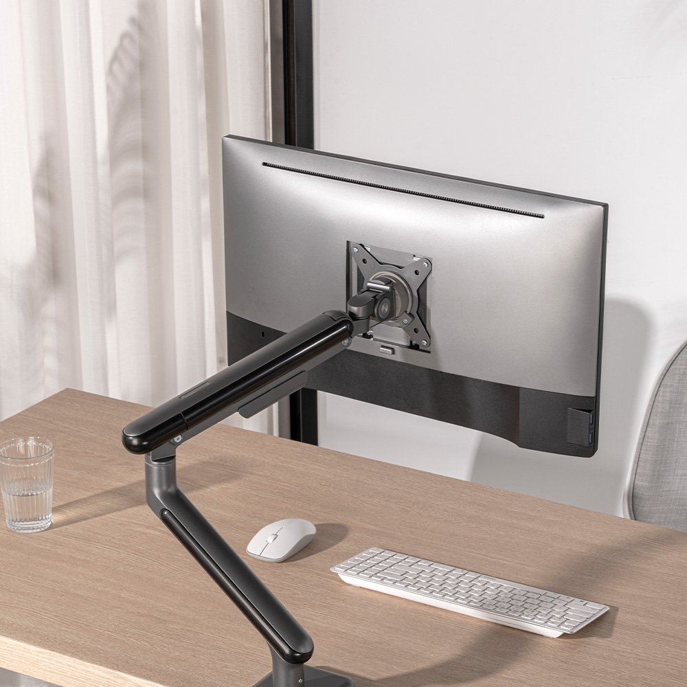 Suporte de Mesa Articulado para Monitor de 17 a 32 Elements Aice Single, com Pistão a Gás, Premium, Preto - 72132 - view 8