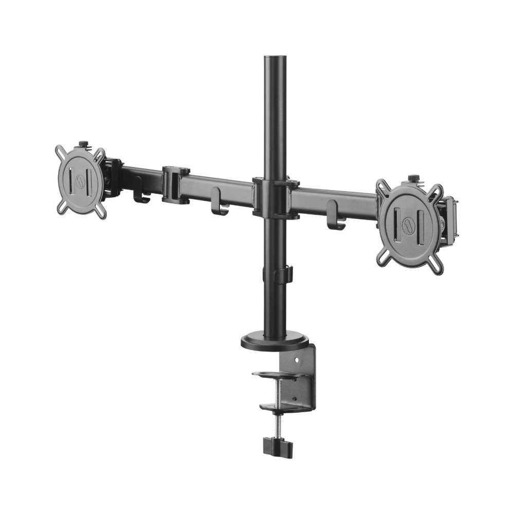 Suporte de Mesa Articulado para 2 Monitores de 13 a 32 One For All, com Ajustes Ergonômicos, Preto - DM2210 - view 9