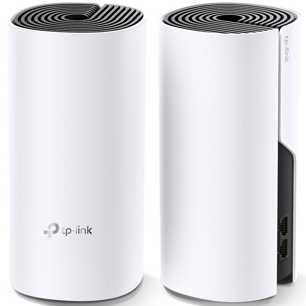 Roteador TP-Link Deco M4 Mesh Dual Band AC1200, 2 Antenas, Branco - DECO M4 (2-PACK) Roteador TP-Link Deco M4 Mesh Dual Band AC1200, 2 Antenas, Branco - DECO M4 (2-PACK)