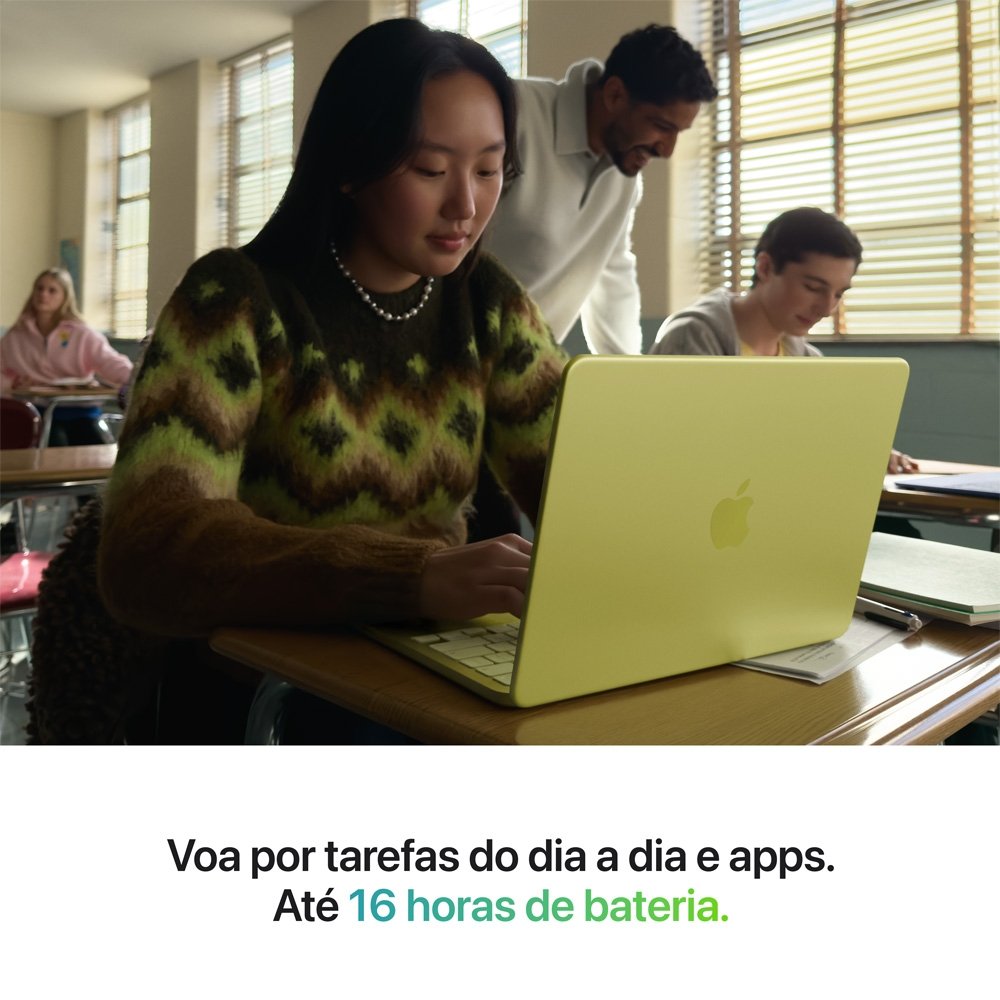 MacBook Neo Apple 13 Chip A18 Pro, CPU de 6 Núcleos, GPU de 5 Núcleos, 512GB Touch ID, Índigo - MHFG4BZ/A - view 7