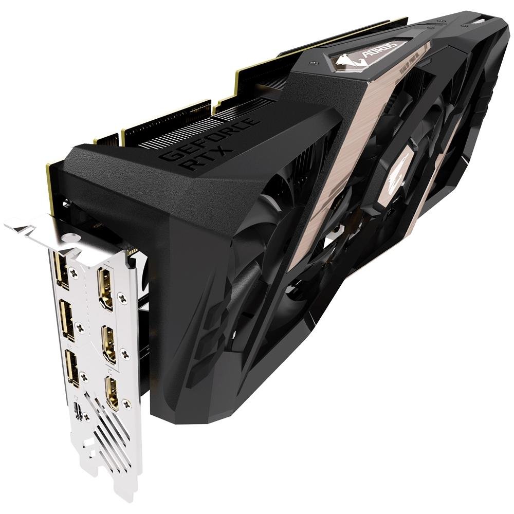 Placa de Vídeo Gigabyte Aorus NVIDIA GeForce RTX 2080|KaBuM!