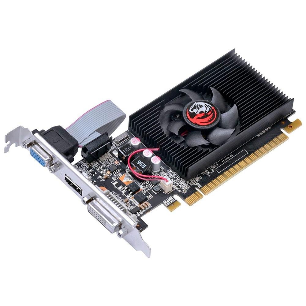 Imagem 3 de 6 do produto Placa de Vídeo PCYes NVIDIA GeForce GT 710 2GB, DDR3 - PA710GT6402D3LP