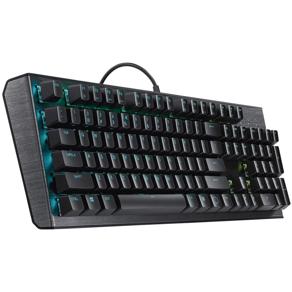 Teclado Mecânico Gamer Cooler Master CK550, RGB, Switch Gateron Red, PT - CK-550-GKGR1 Teclado Mecânico Gamer Cooler Master CK550, RGB, Switch Gateron Red, PT - CK-550-GKGR1
