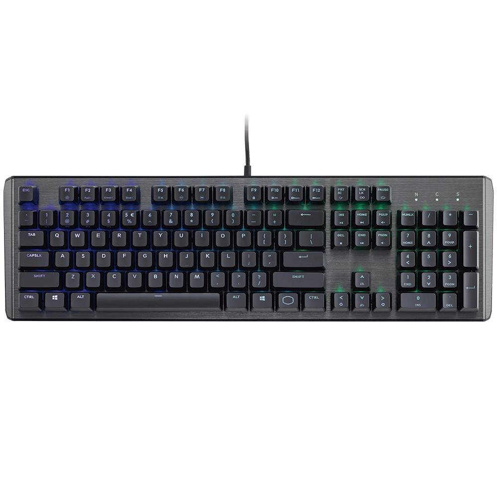 Teclado Mecânico Gamer Cooler Master CK550, RGB, Switch Gateron Red, PT - CK-550-GKGR1 Teclado Mecânico Gamer Cooler Master CK550, RGB, Switch Gateron Red, PT - CK-550-GKGR1
