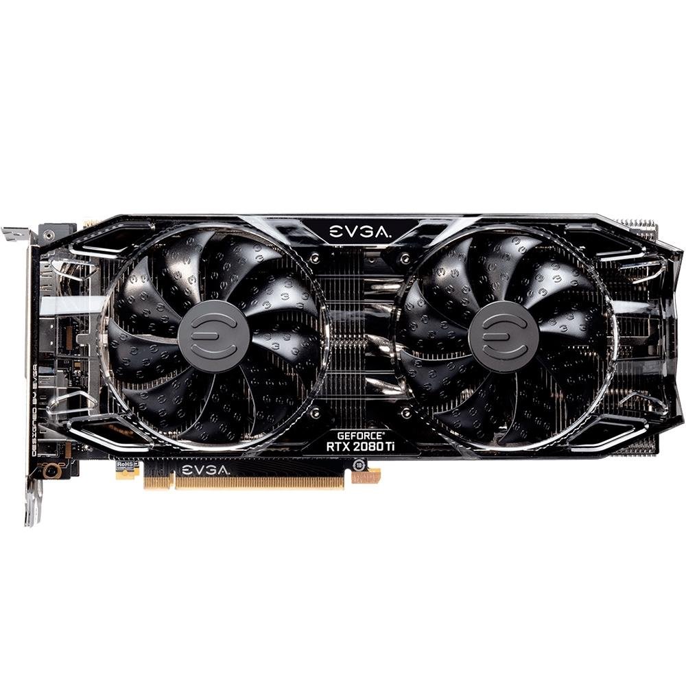 Placa de Vídeo EVGA NVIDIA GeForce RTX 2080 Ti Black |KaBuM!