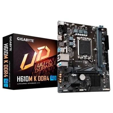 Kit Intel i3-12100F + Gigabyte H610M K | KaBuM!