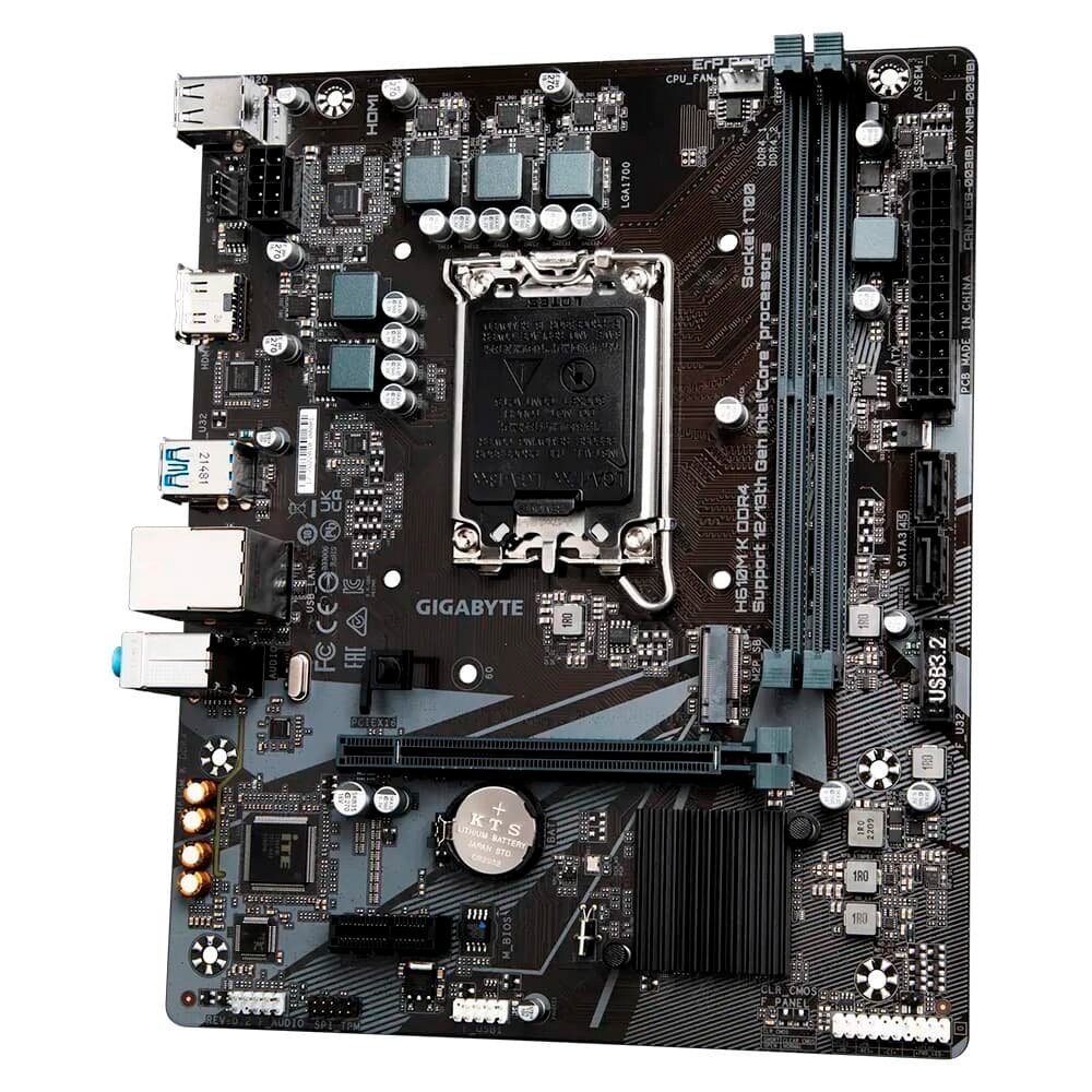 Kit Intel i3-12100F + Gigabyte H610M K | KaBuM!
