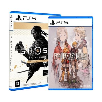 Kit Ghost of Tsushima + Final Fantasy Tactics Kit Ghost of Tsushima + Final Fantasy Tactics
