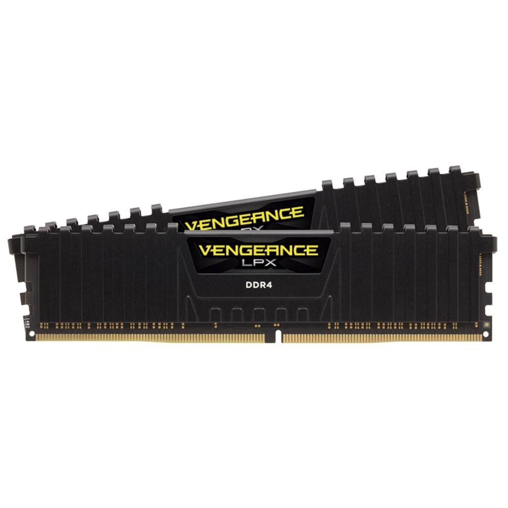 Imagem 2 de 5 do produto Memória RAM Corsair Vengeance LPX, 16GB (4x4GB), 3000Hz, DDR4, C16, Preto - CMK16GX4M4C3000C16
