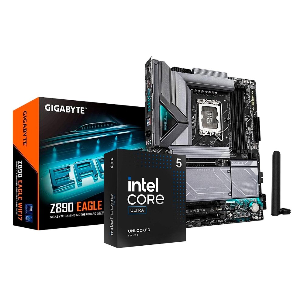 Intel Core Ultra 5 + Z890 EAGLE WIFI7 | KaBuM!