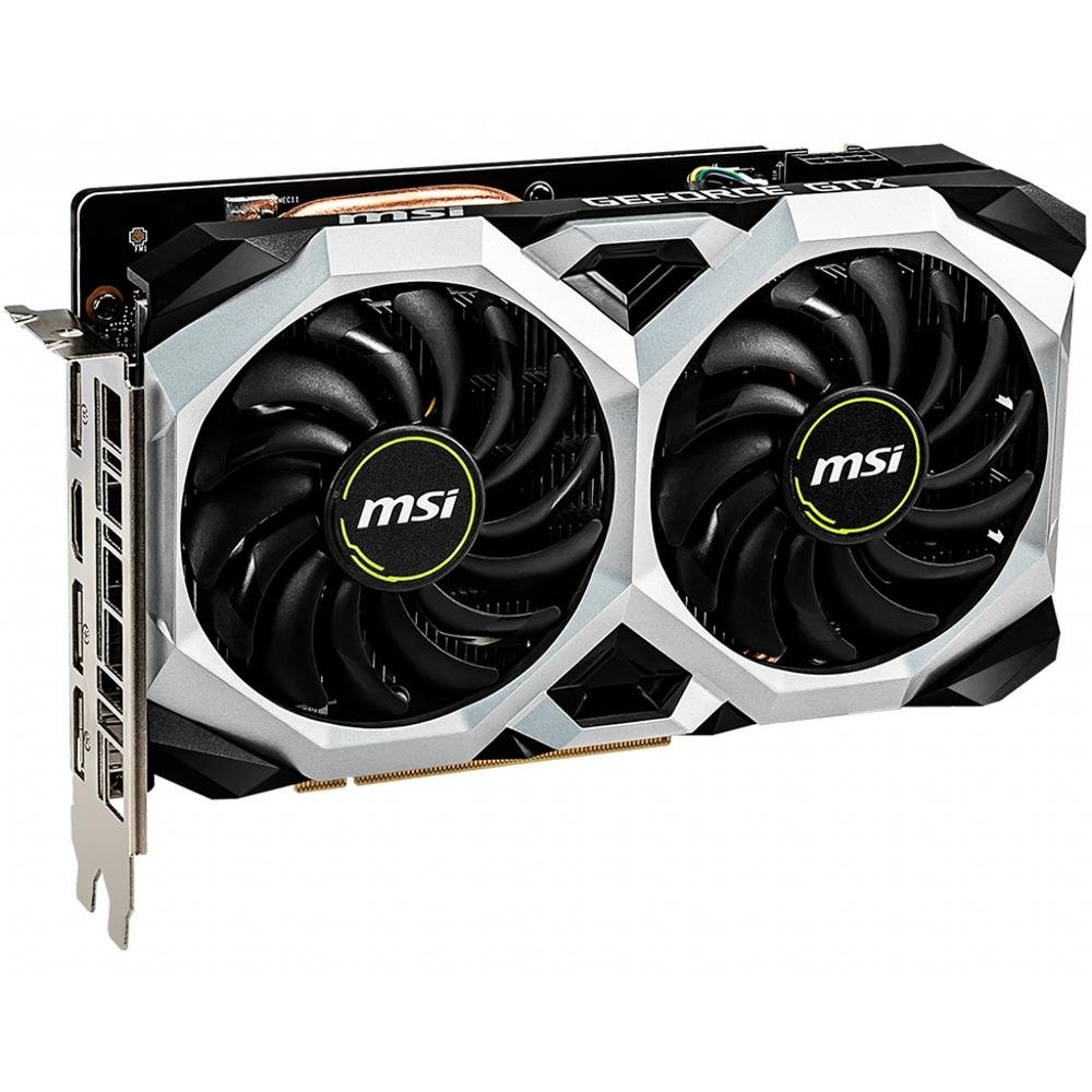 Imagem 3 de 5 do produto Placa de Vídeo MSI NVIDIA GeForce GTX 1660 Ti Ventus XS 6G OC, GDDR6